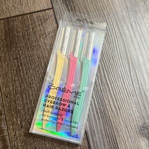 5/$20 Build Your Own Makeup Bundle-The Creme Shop Eyebrow and Hair Razors